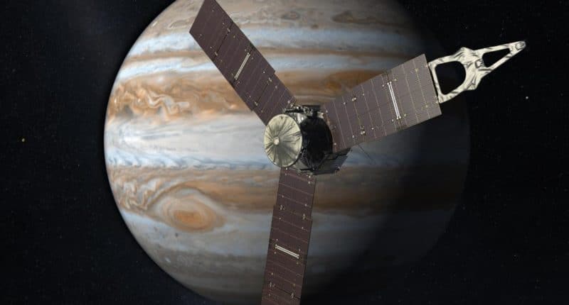 La Sonde Spatiale Juno De La NASA Capture Une Superbe Image Des Nuages