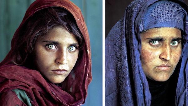 Découvrez l'incroyable transformation de "l'Afghane aux yeux verts" qui a captivé le monde il y a 39 ans