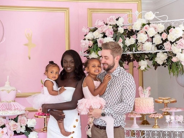 Les magnifiques filles de ce couple interracial qui suscite tant d'engouement