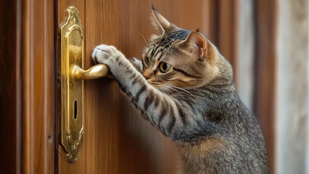 Pourquoi les chats n'aiment pas les portes fermées, selon les spécialistes