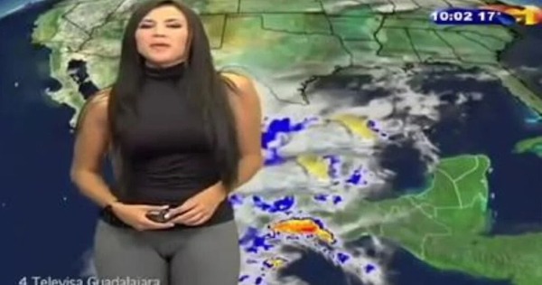 la présentatrice météo qui fait chavirer les cœurs à la télévision