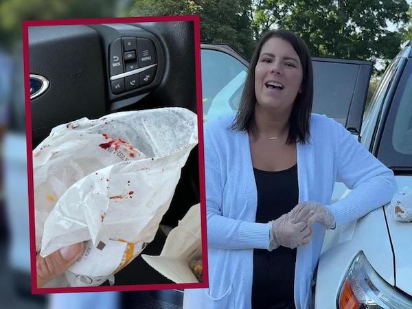 Une mère découvre une surprise inquiétante en achetant un burger pour sa fille au fast-food