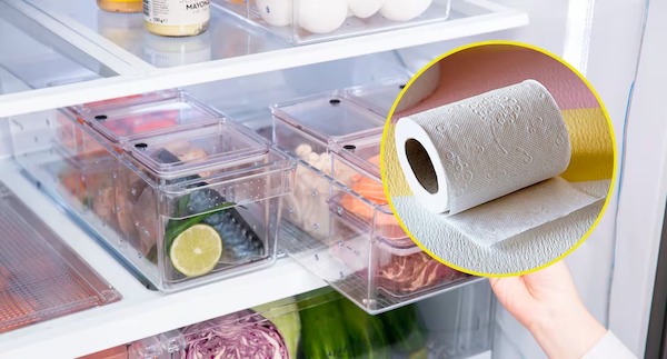 Découverte inattendue : que révèle un rouleau de papier toilette dans votre frigo ?