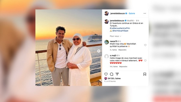 Jamel Debbouze : trois ans après la perte de son père, il retrouve le sourire de sa mère, Fatima