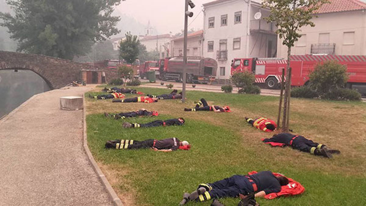 « C’est comme combattre un monstre » : un pompier raconte comment il a combattu l’incendie