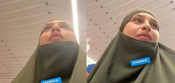 « On ne s’habille pas comme… » : Une femme voilée se défend face à un homme dans un magasin (VIDÉO)