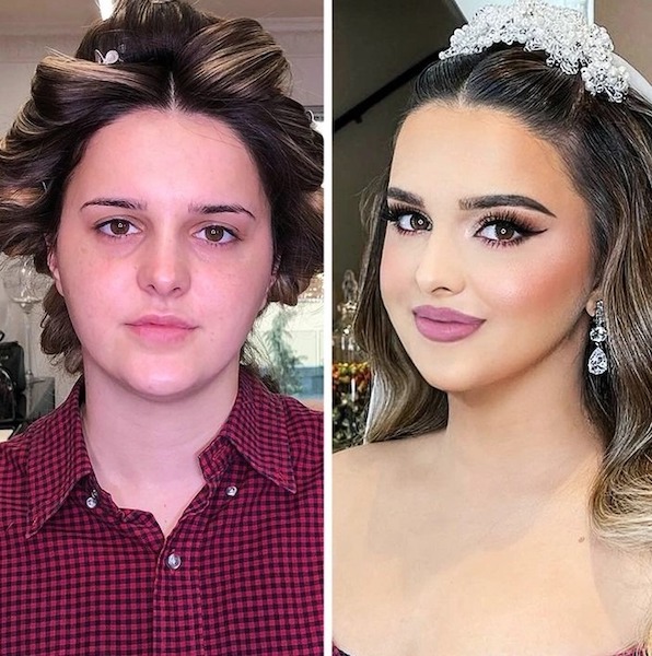 10 femmes qui ont subi des transformations incroyables de la part d'experts en maquillage : de superbes photos avant et après !