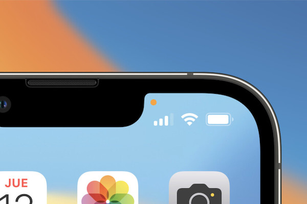 Attention : si ce point orange s'allume sur votre téléphone, vous êtes sur écoute