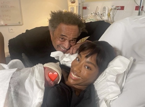 Yannick noah devient papa à 64 ans : découvrez le 6e enfant du chanteur et sa première photo