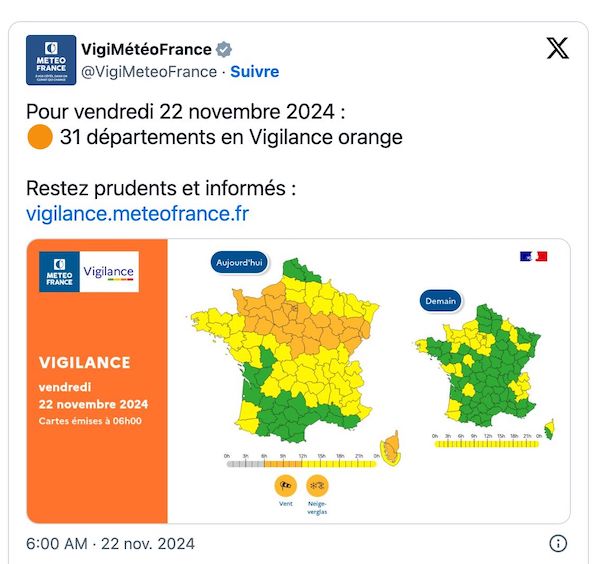 Jusqu'à -10°C : des températures glaciales pourraient survenir ces jours-ci en France, attention au verglas