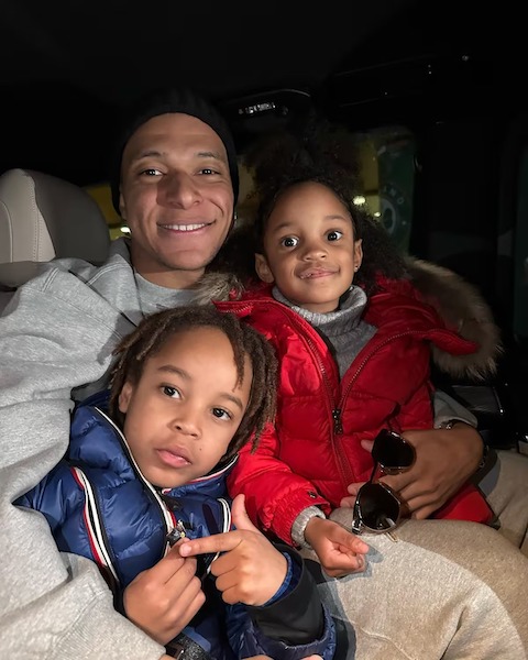 Les deux adorables enfants d'Ethan Mbappé, le frère de Kylian