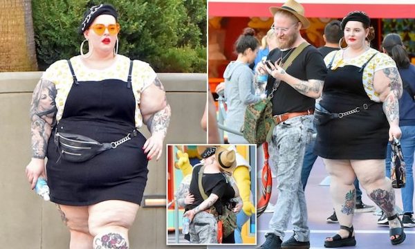 Un mannequin de 155 kg montre son mari svelte et séduisant, laissant tout le monde sans voix