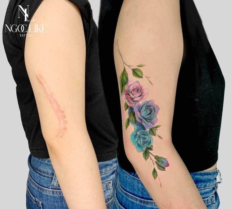 Les tatouages ​​de ce tatoueur transforment les cicatrices en symboles de confiance