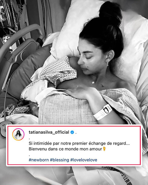 Tatiana Silva a donné naissance : le genre et le prénom de son bébé révélés