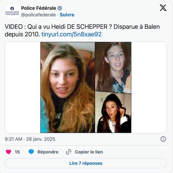 Disparition d'Heidi : son mari et ses enfants ne reportent pas son absence, la police avertie par coincidence 14 ans plus tard, “C'est très suspect…”